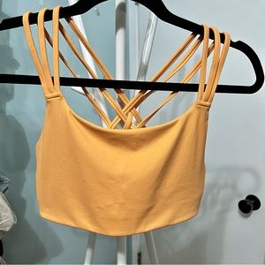 Athleta powervita bra size M orange